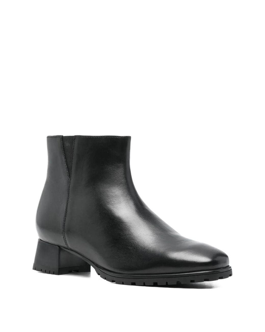 Ara Black Square Heel Graz-St 3.0 Boots