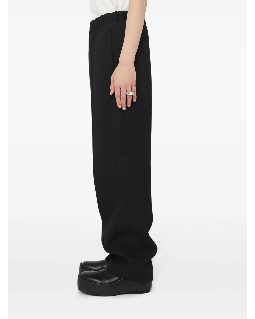 Jil Sander Black Trouser 131 Aw 25 Clothing for men