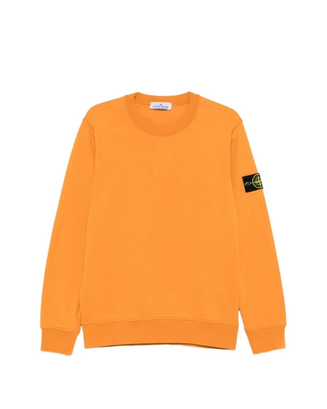 Stone Island Trui Met Compass-Patch in het Orange voor heren