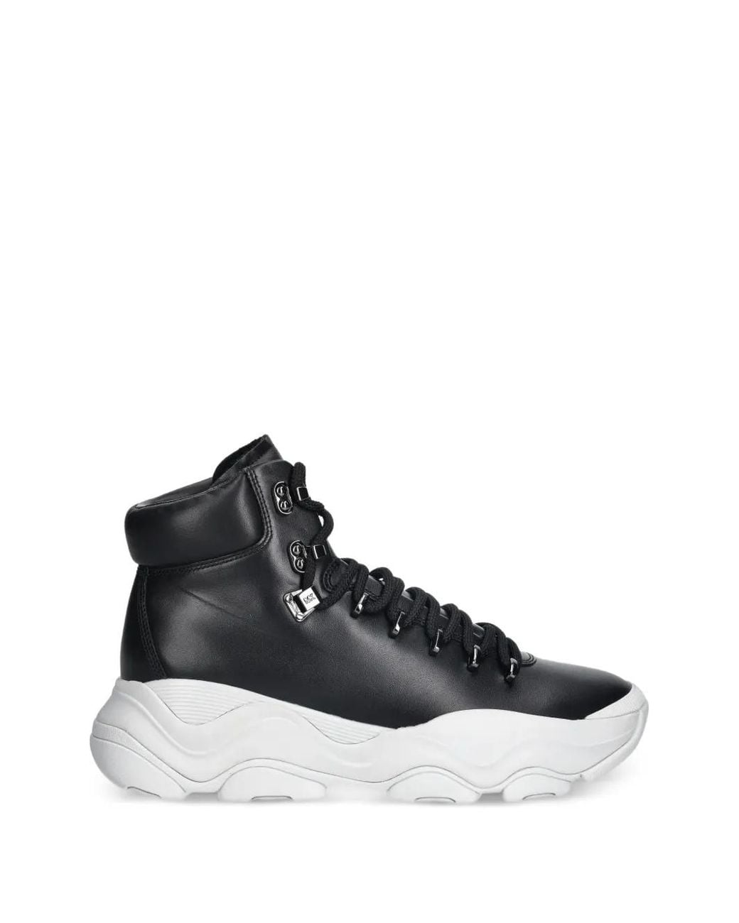 Michael Kors Black Atlas Leather Boots for men