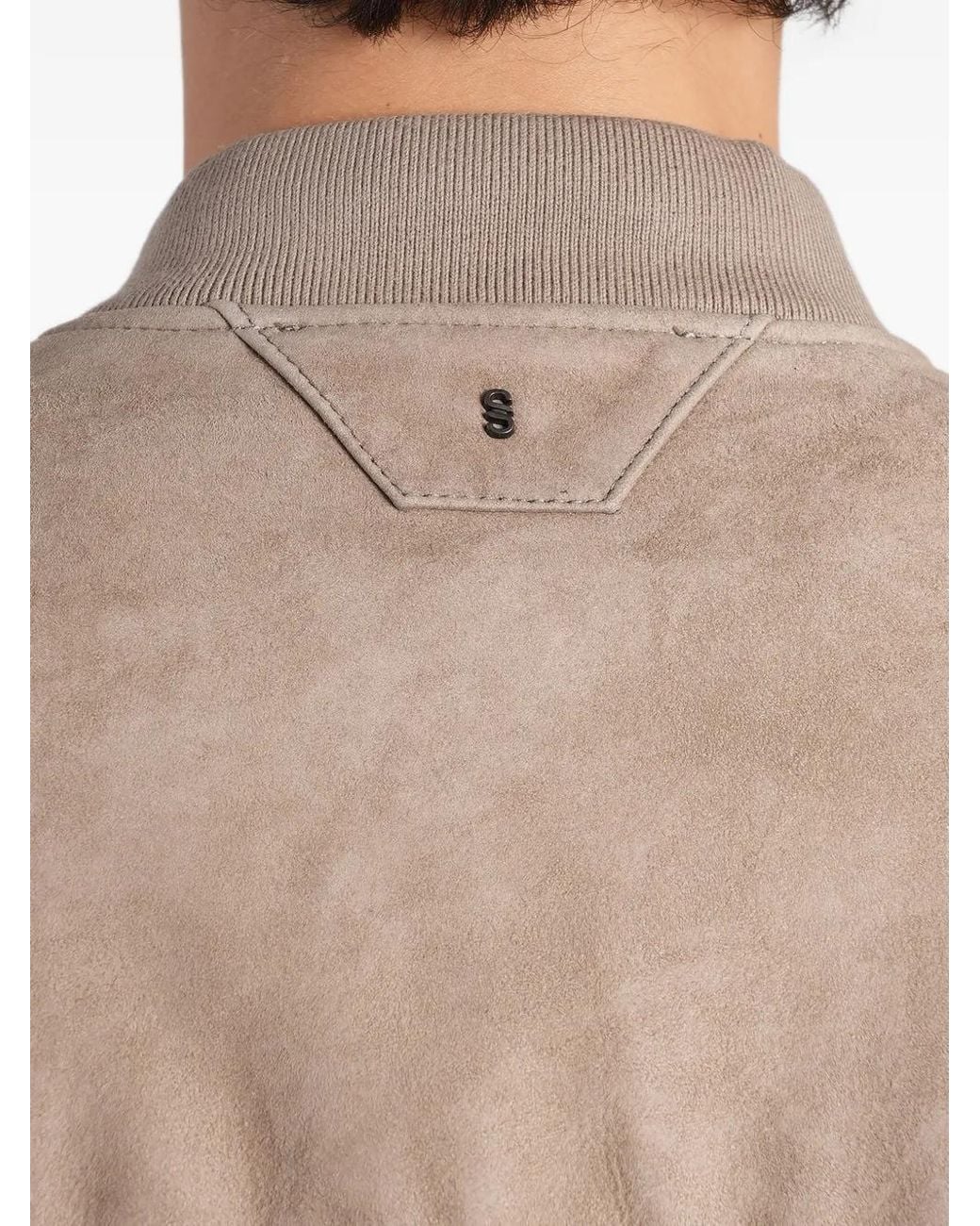 Salvatore Santoro Natural Cay Bomber Jacket for men