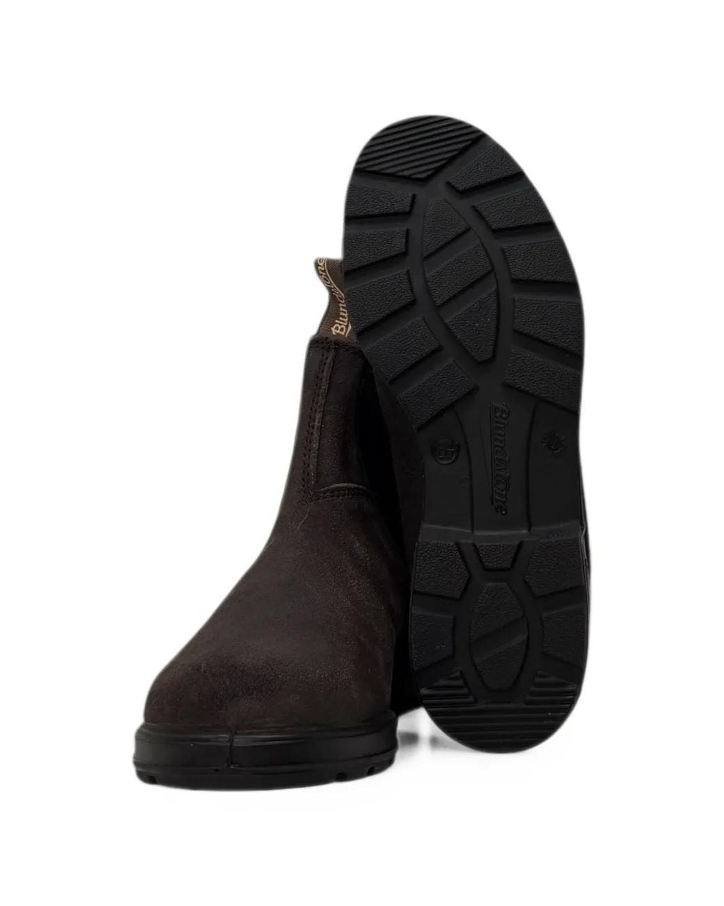 Blundstone Black Elasticated-Panel Pull-Tab Chelsea Boots