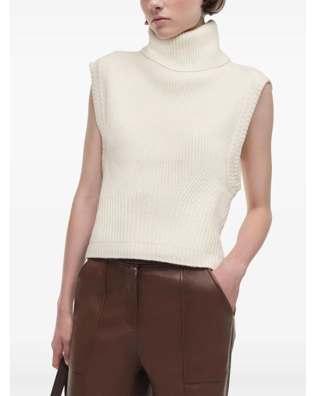 Top Maple Jonathan Simkhai de color White