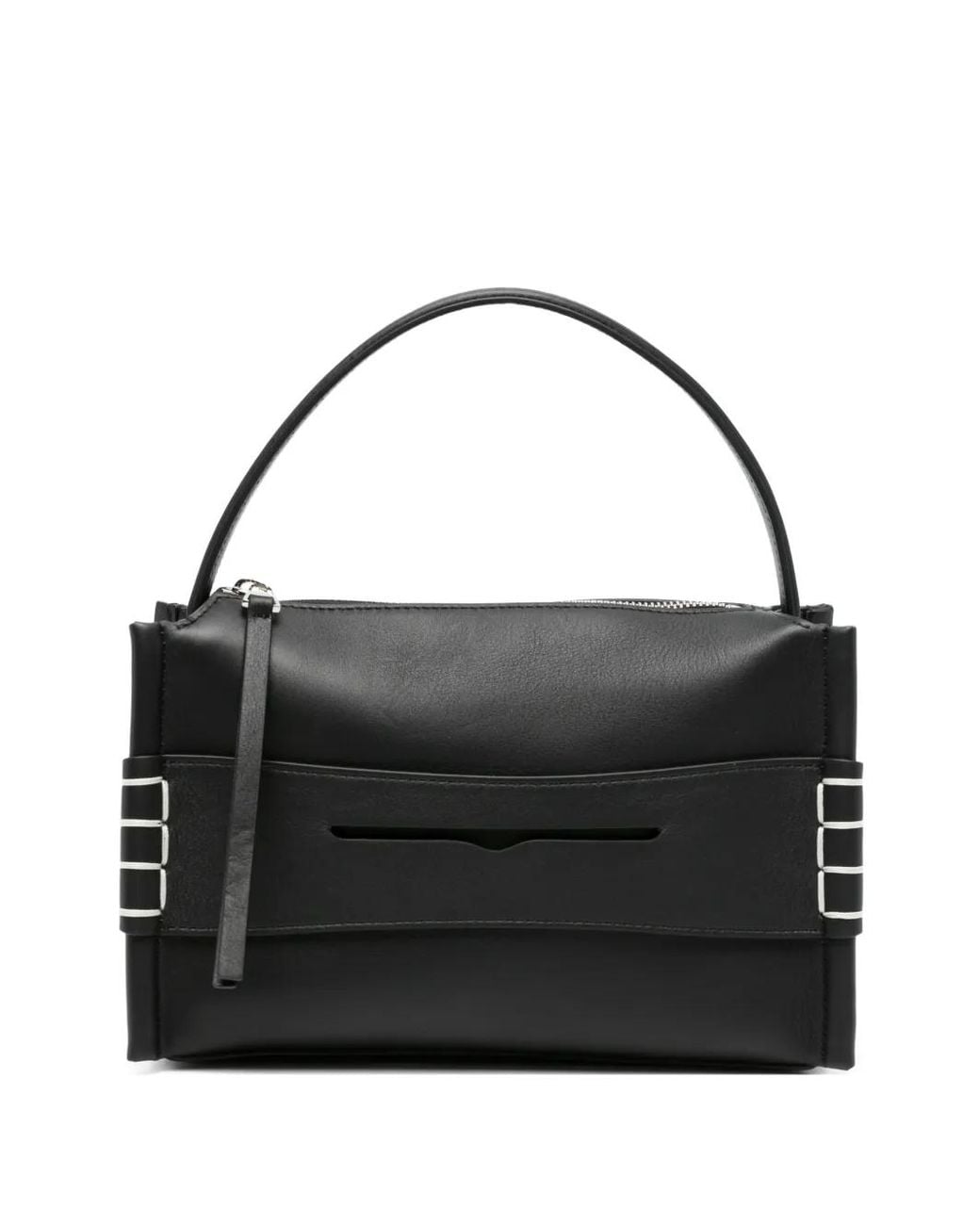 J.W. Anderson Black Small Leather Tote Bag