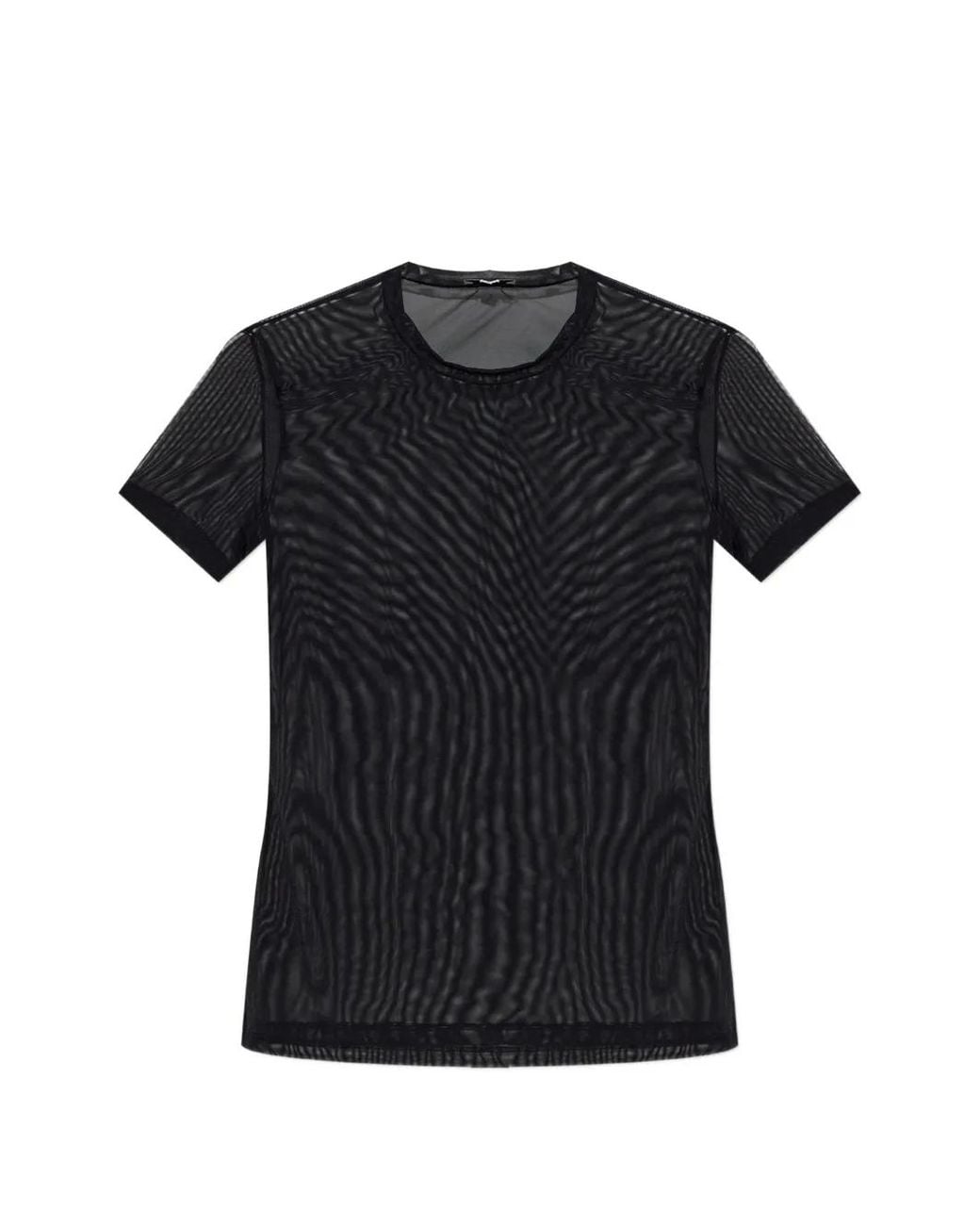 MM6 by Maison Margiela Black Short-Sleeve T-Shirt