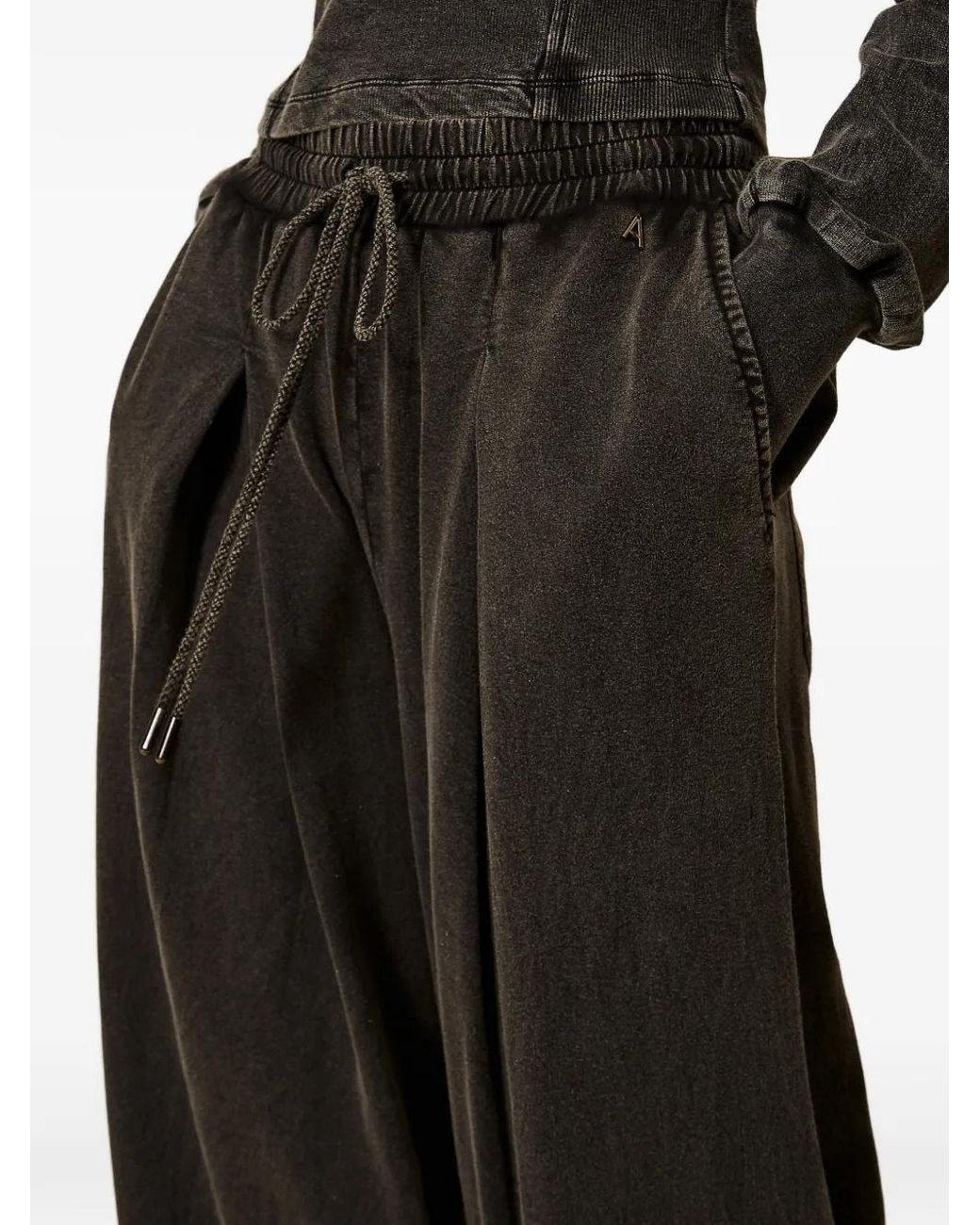 Twinset Brown Cotton Palazzo Pants