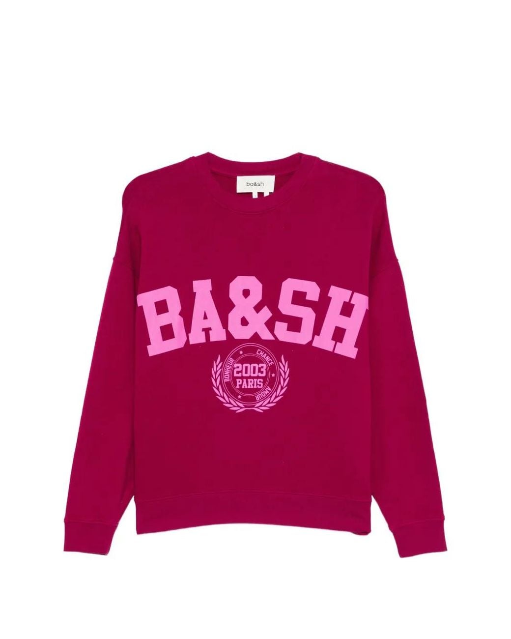 Ba&sh Pink Sweat Benjamin À Logo Imprimé