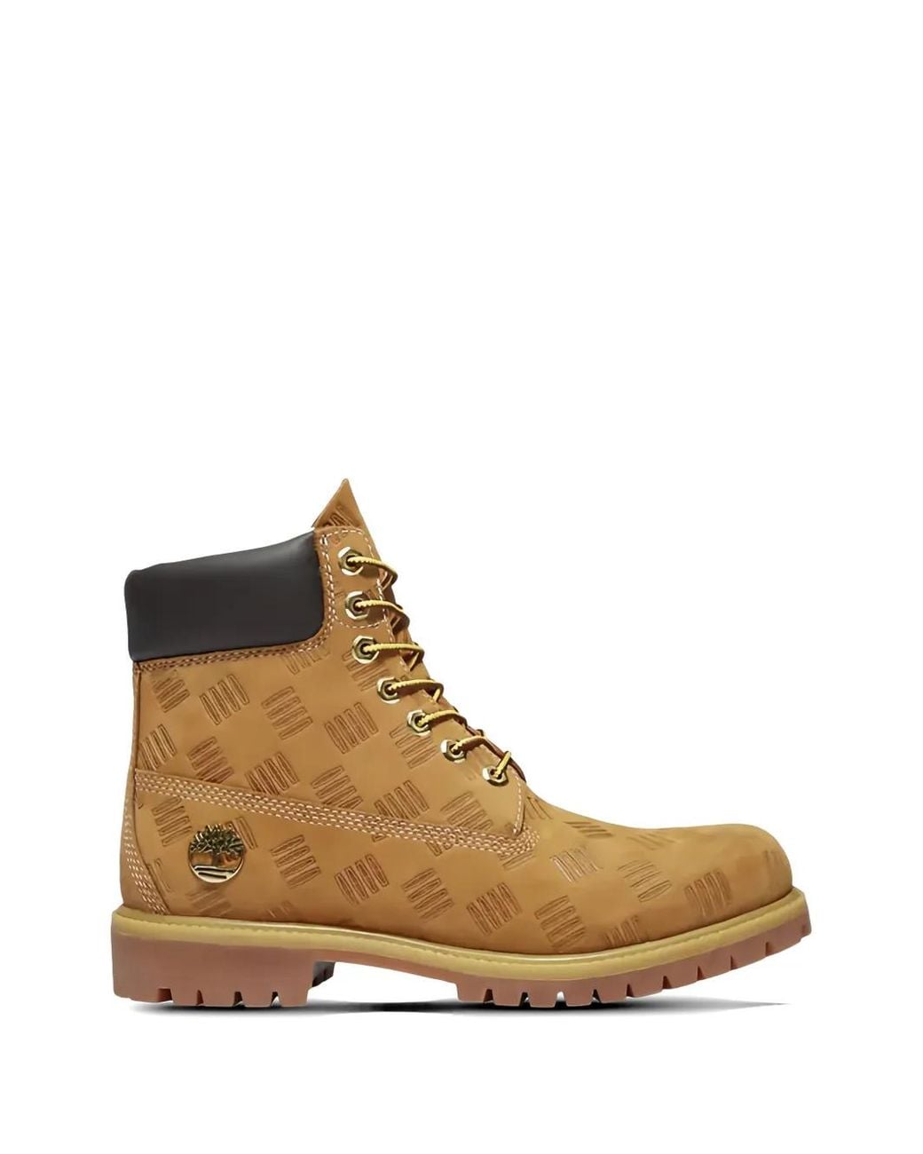 Timberland Brown 6 Premium Pattern Boots for men