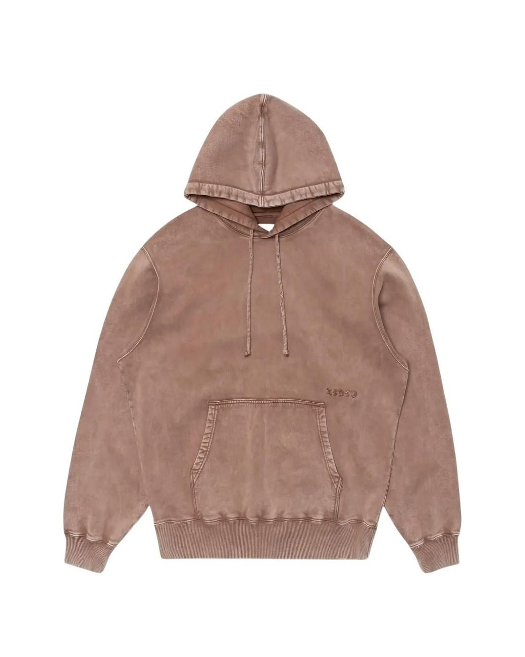Edwin Brown Hoodie À Broderies for men