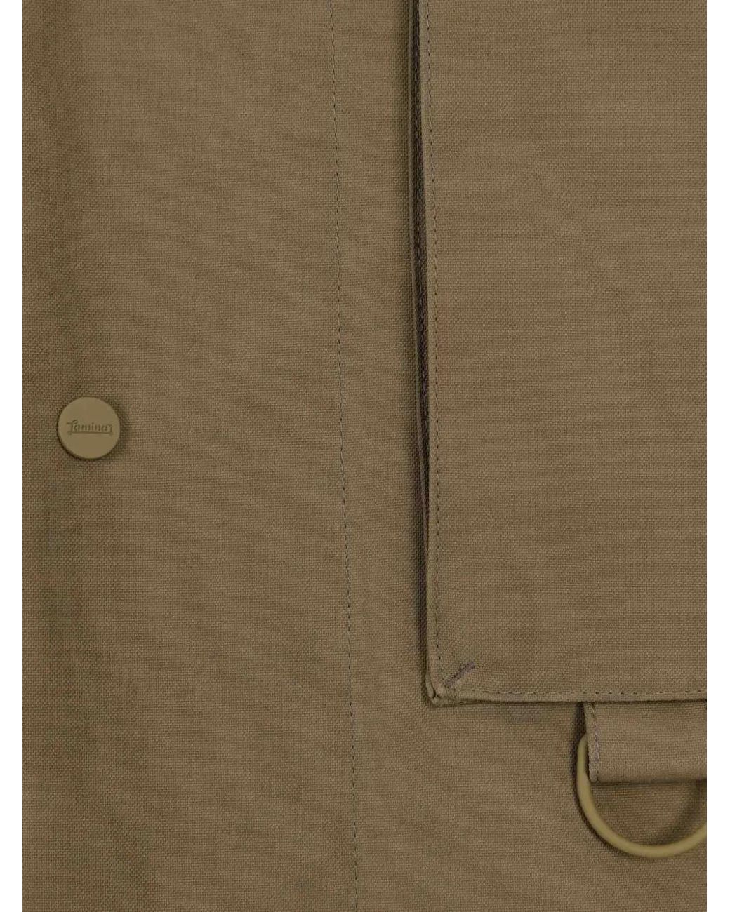 Laminar Green Button Chest-Pocket Jacket for men