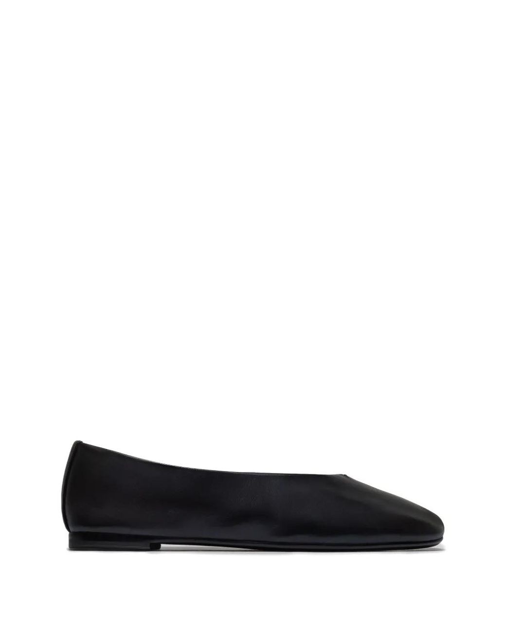Bernardo Black Meredith Center-Seam Ballet Flats