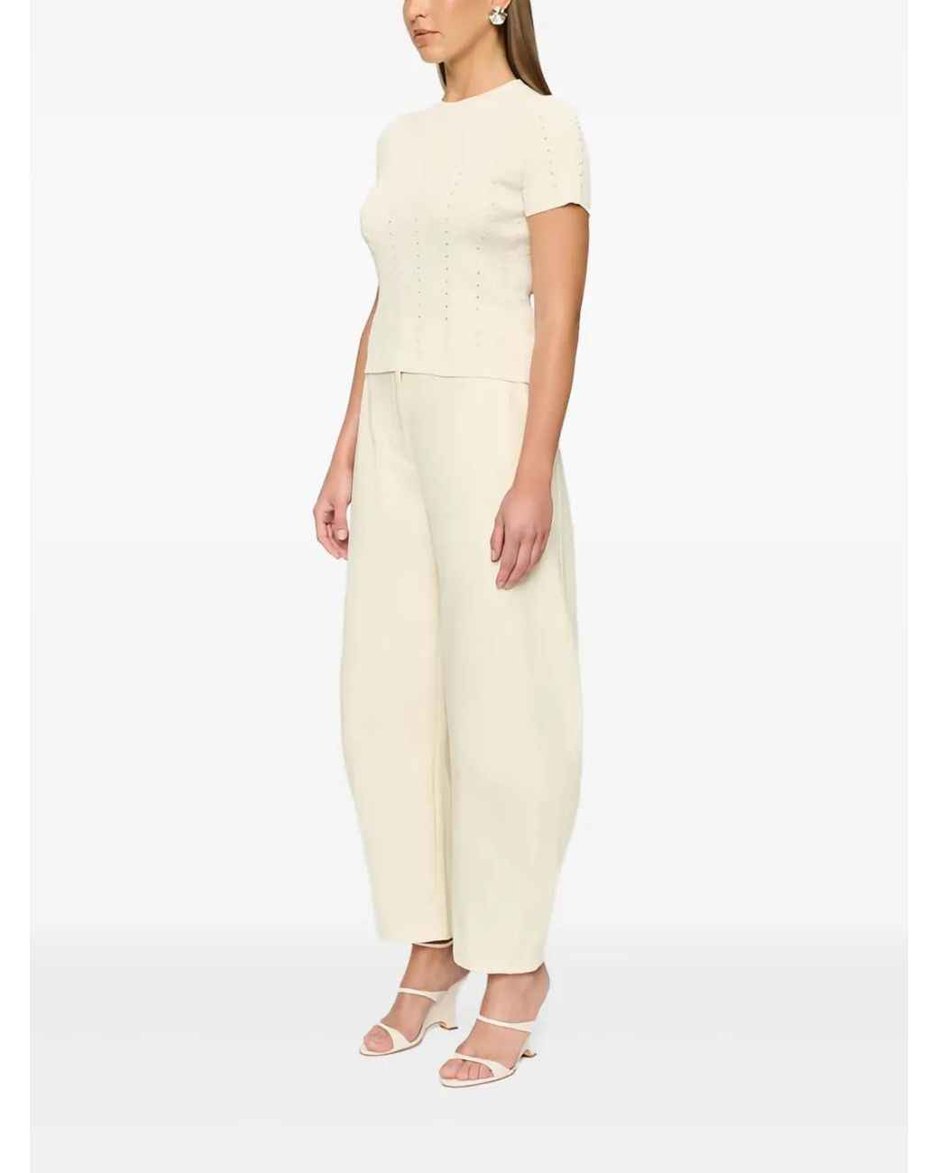Pantalon Apollo Clea en coloris Natural