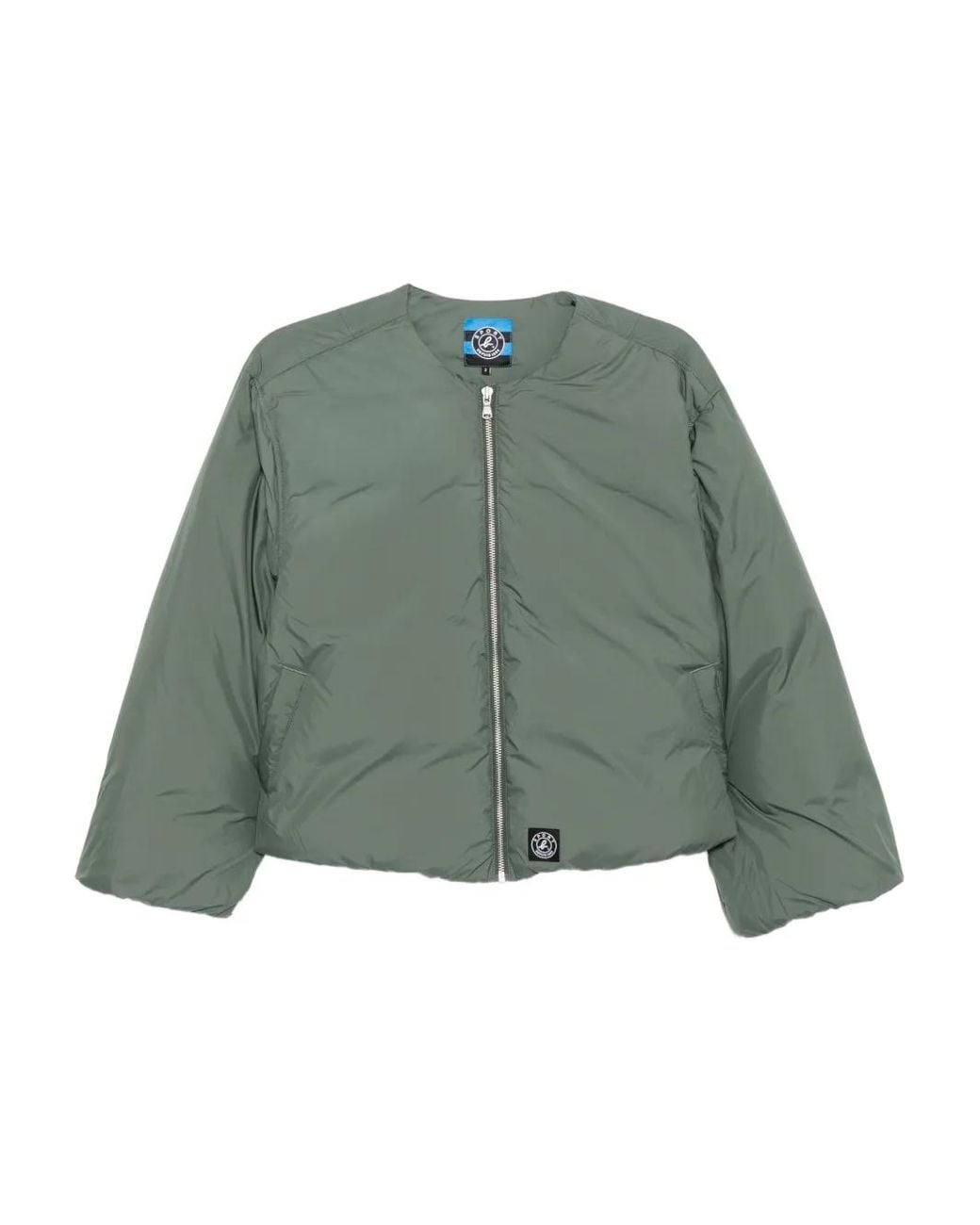 SPORT b. by agnès b. Green Logo Puffer Jacket