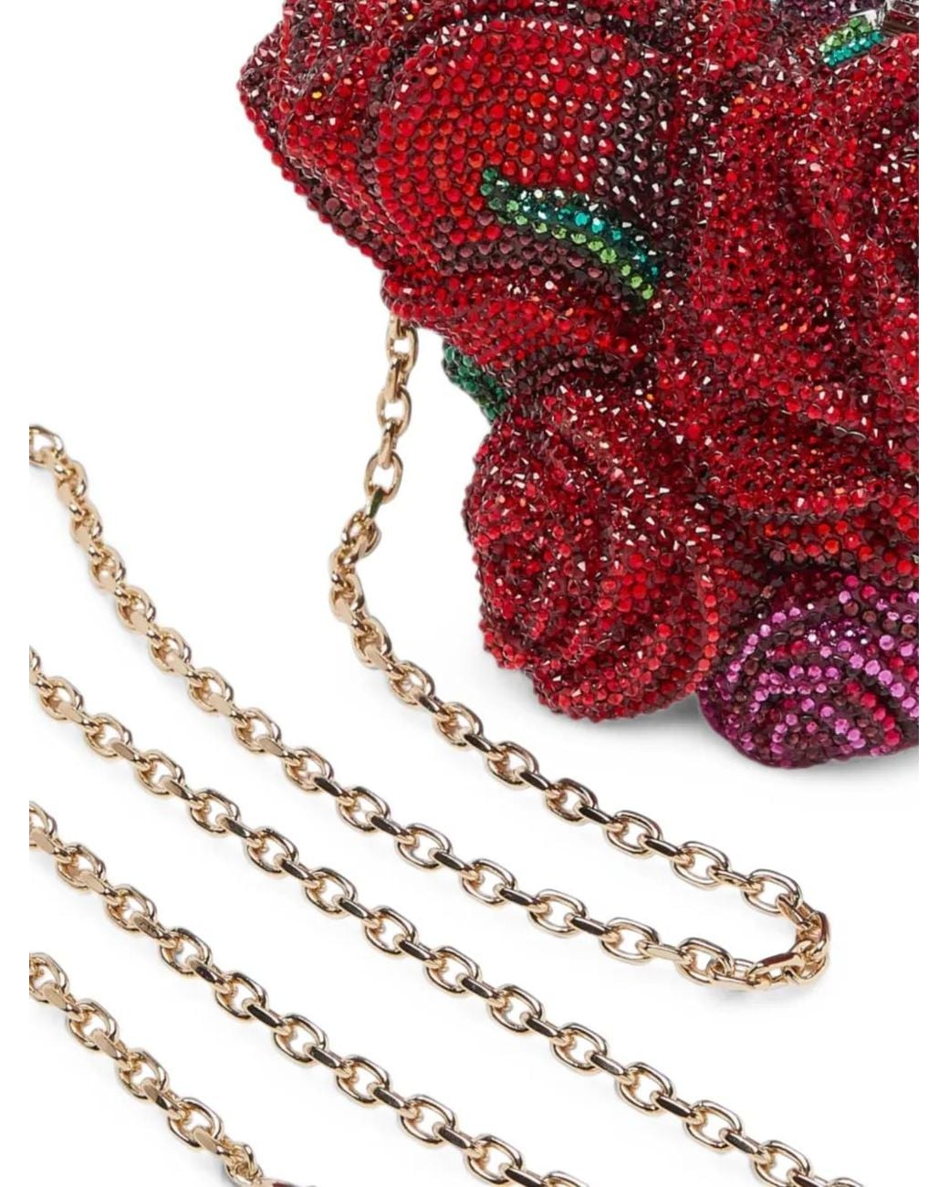 Judith Leiber Red Mini-Tasche
