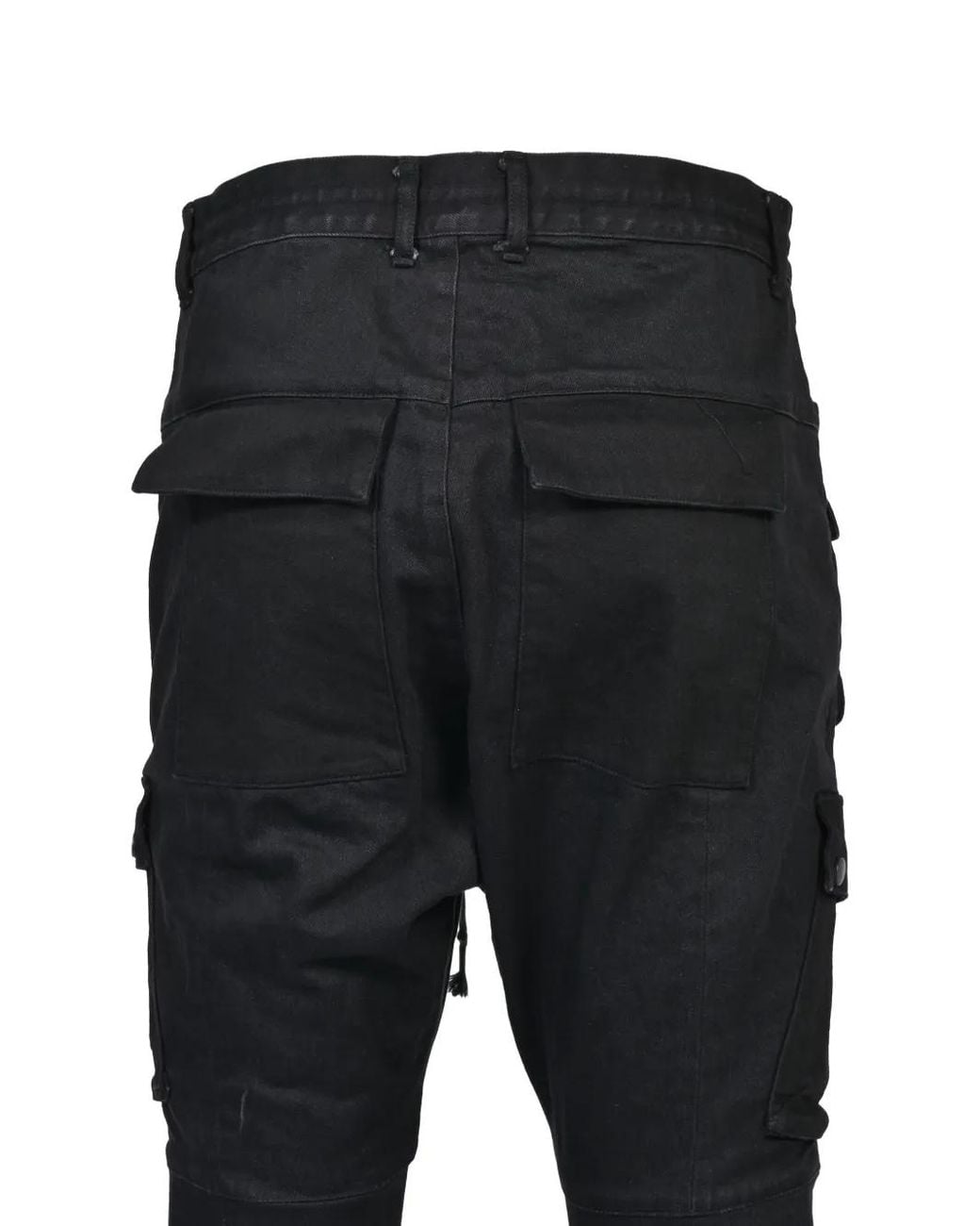 D HYGEN Black Pantalon Cargo À Effet Délavé for men