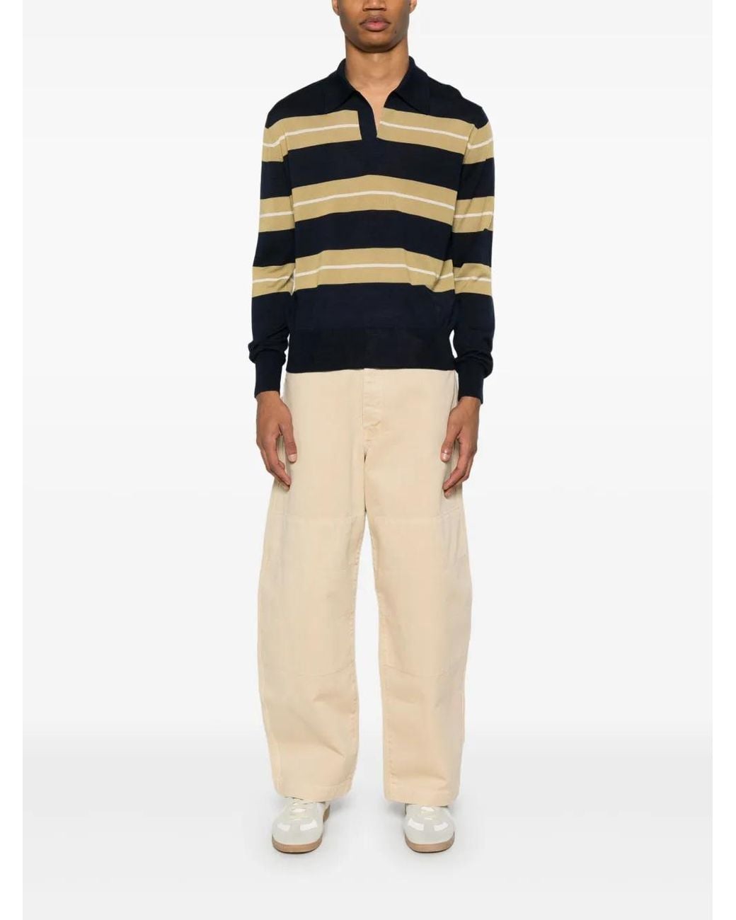 Lemaire Natural Big Work Pants for men