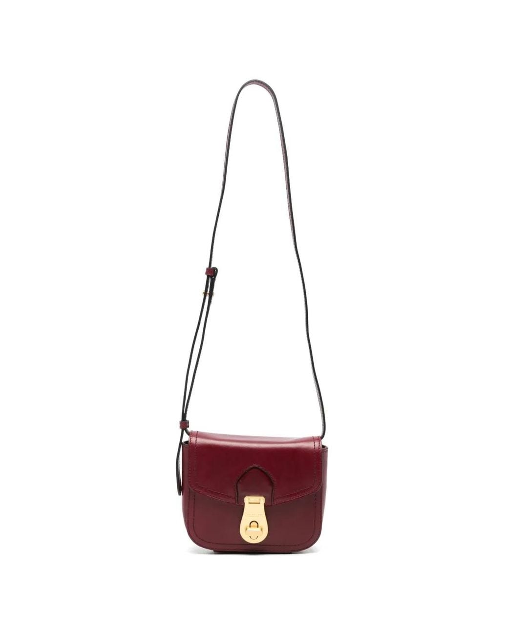 The Bridge White Leather Crossbody Bag