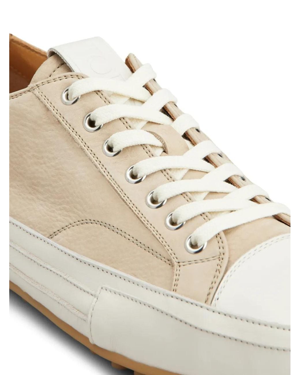 Tod's White Lace-Up Sneakers for men