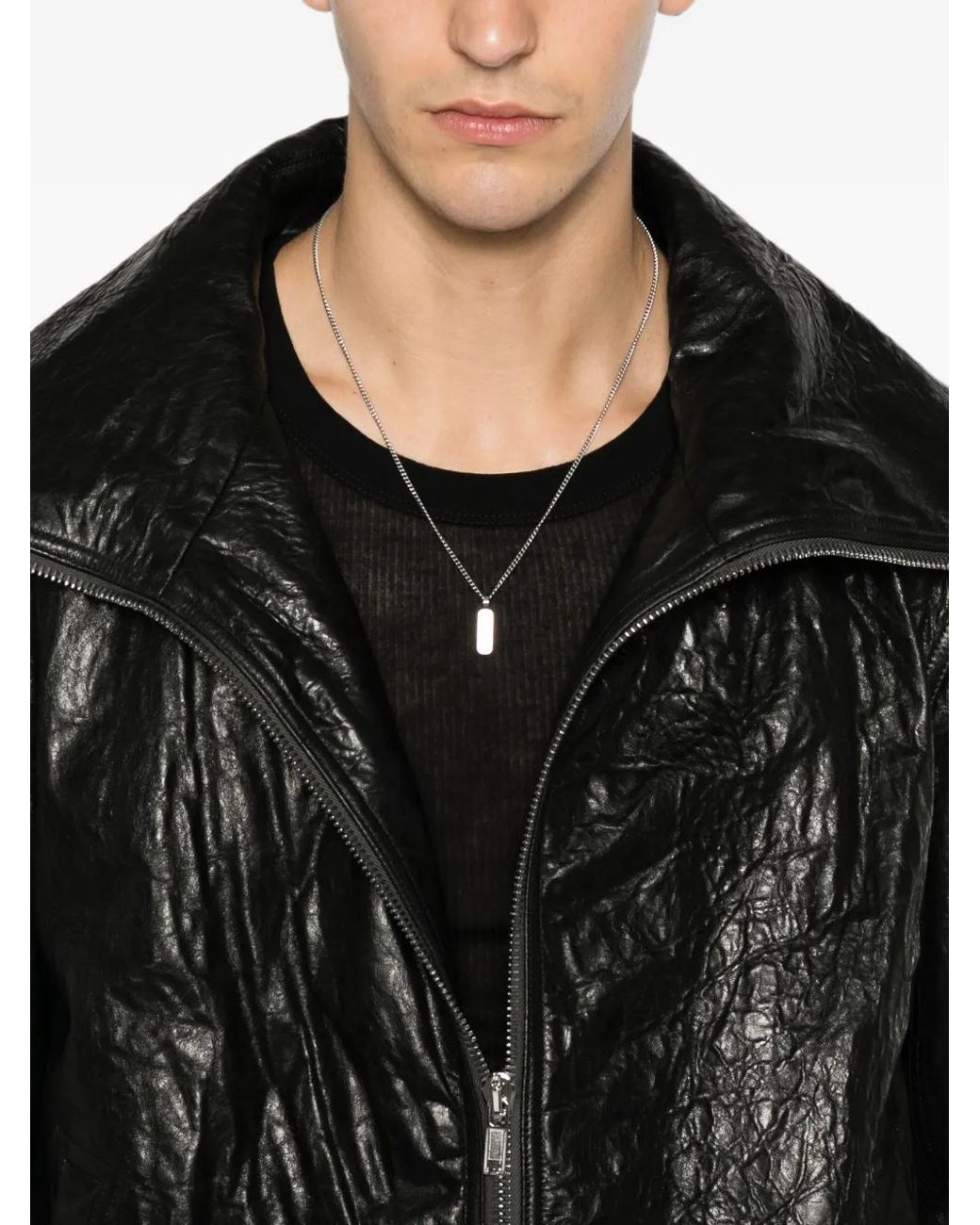 Rick Owens Black Tower Dracuflight Jacket for men