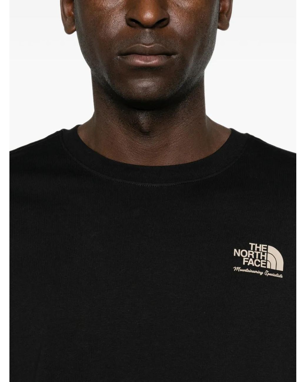 The North Face Black Graphic-Print T-Shirt for men