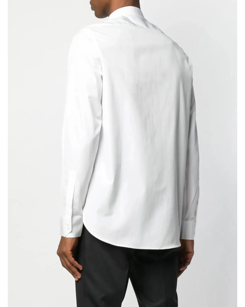 Saint Laurent White Formal Shirt for men