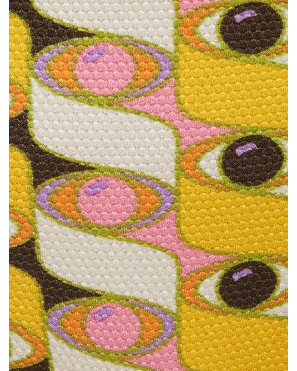 LaDoubleJ Yellow Boy Graphic-Print Bikini Briefs