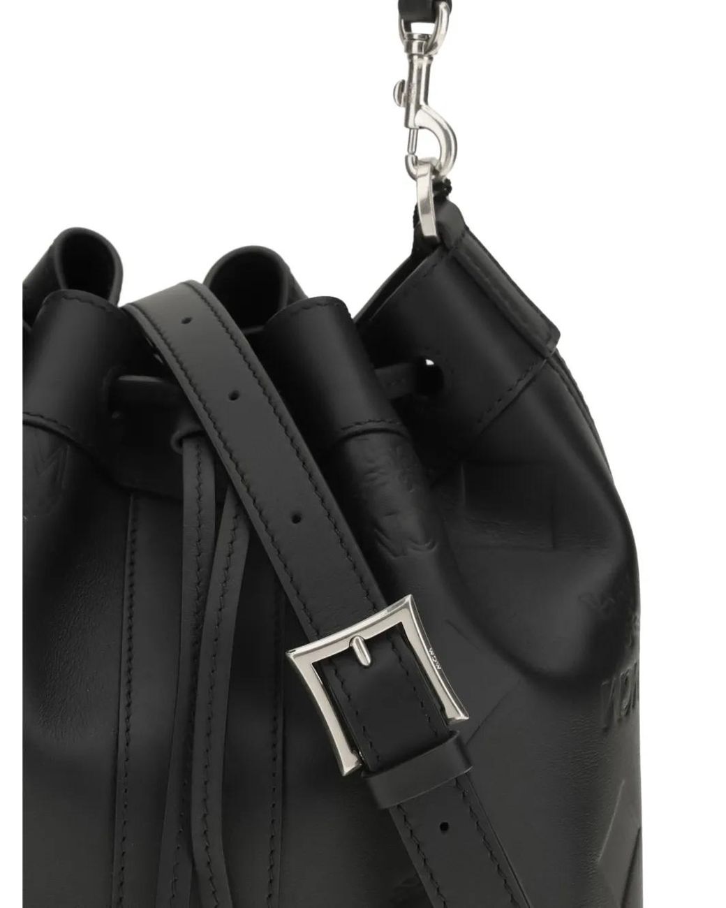 Borsa A Secchiello Dessau Media di MCM in Black