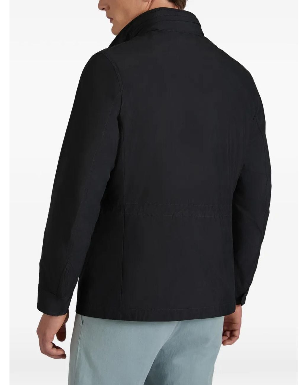Slowear Black Field Jacket for men
