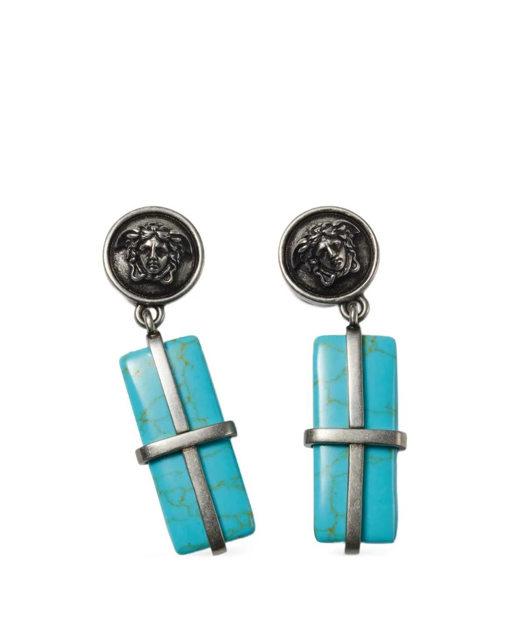 Versace Blue Aura Earrings