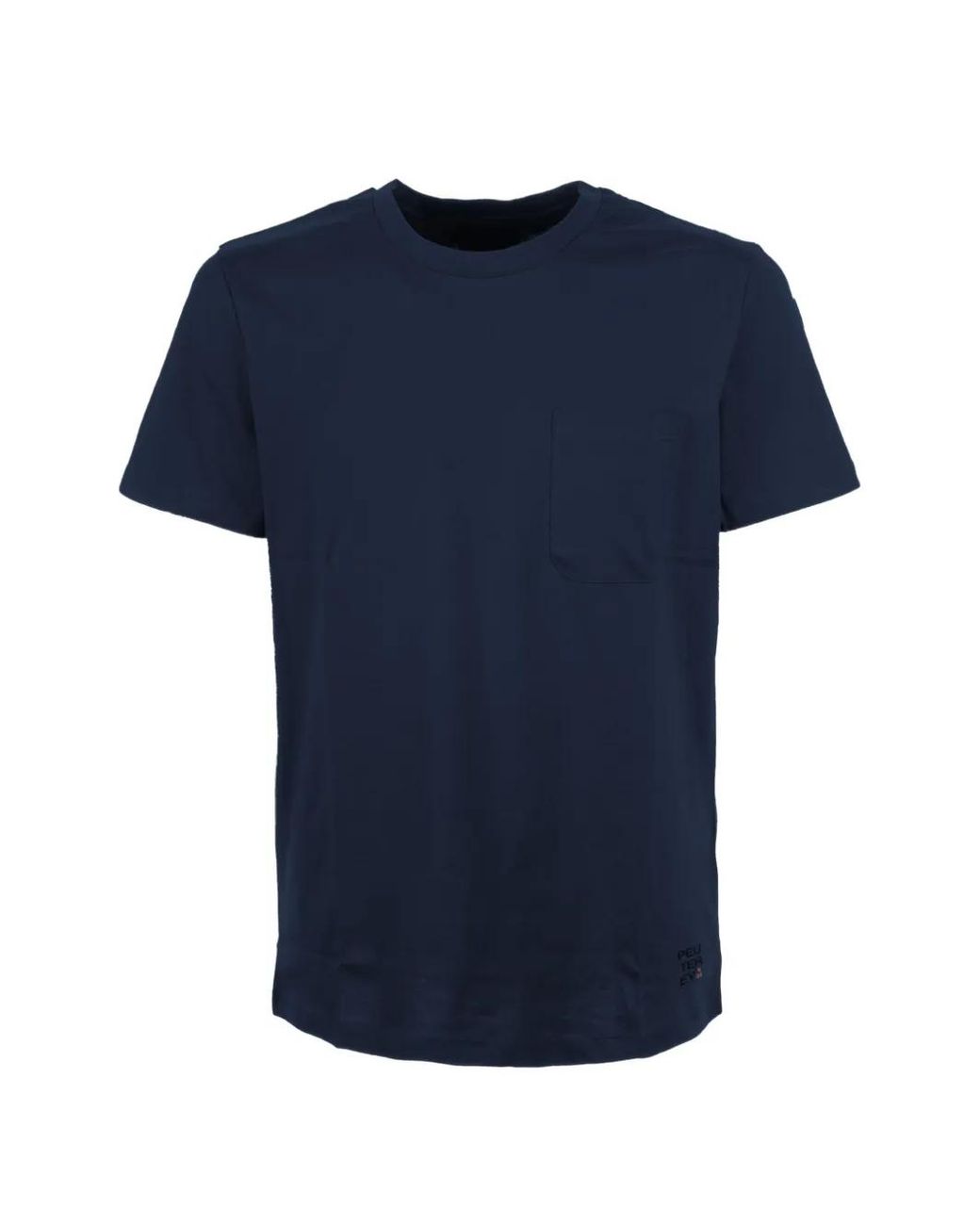 Patch-Pocket T-Shirt di Peuterey in Blue da Uomo