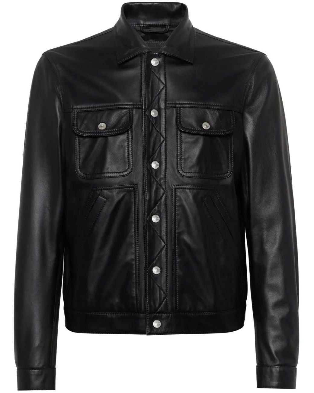 Chaqueta Biker DSquared² de hombre de color Black