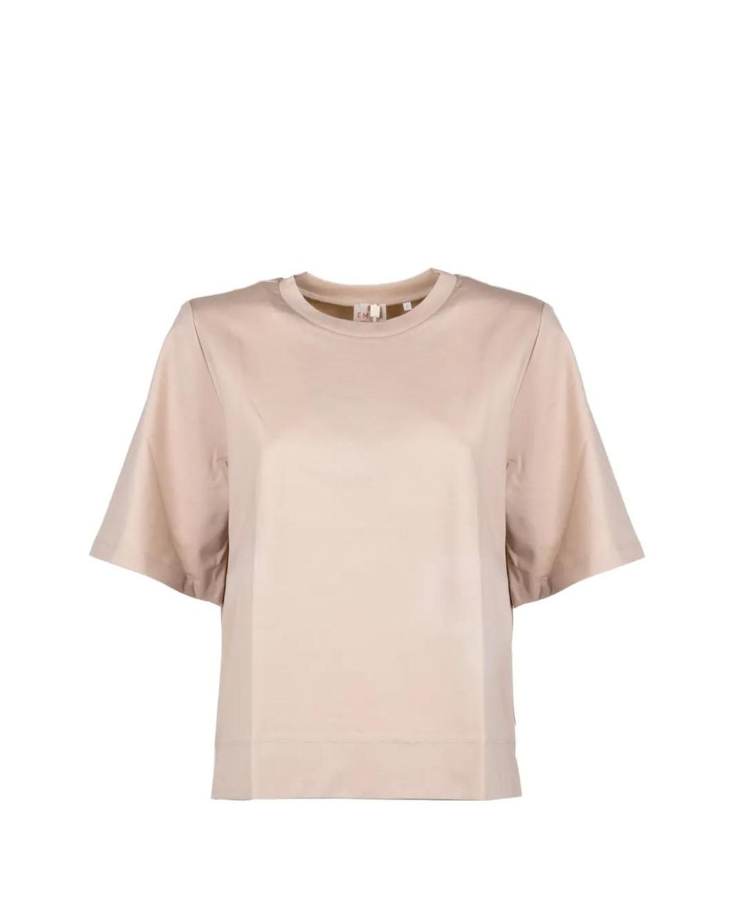 Marella Natural Round-Neck T-Shirt