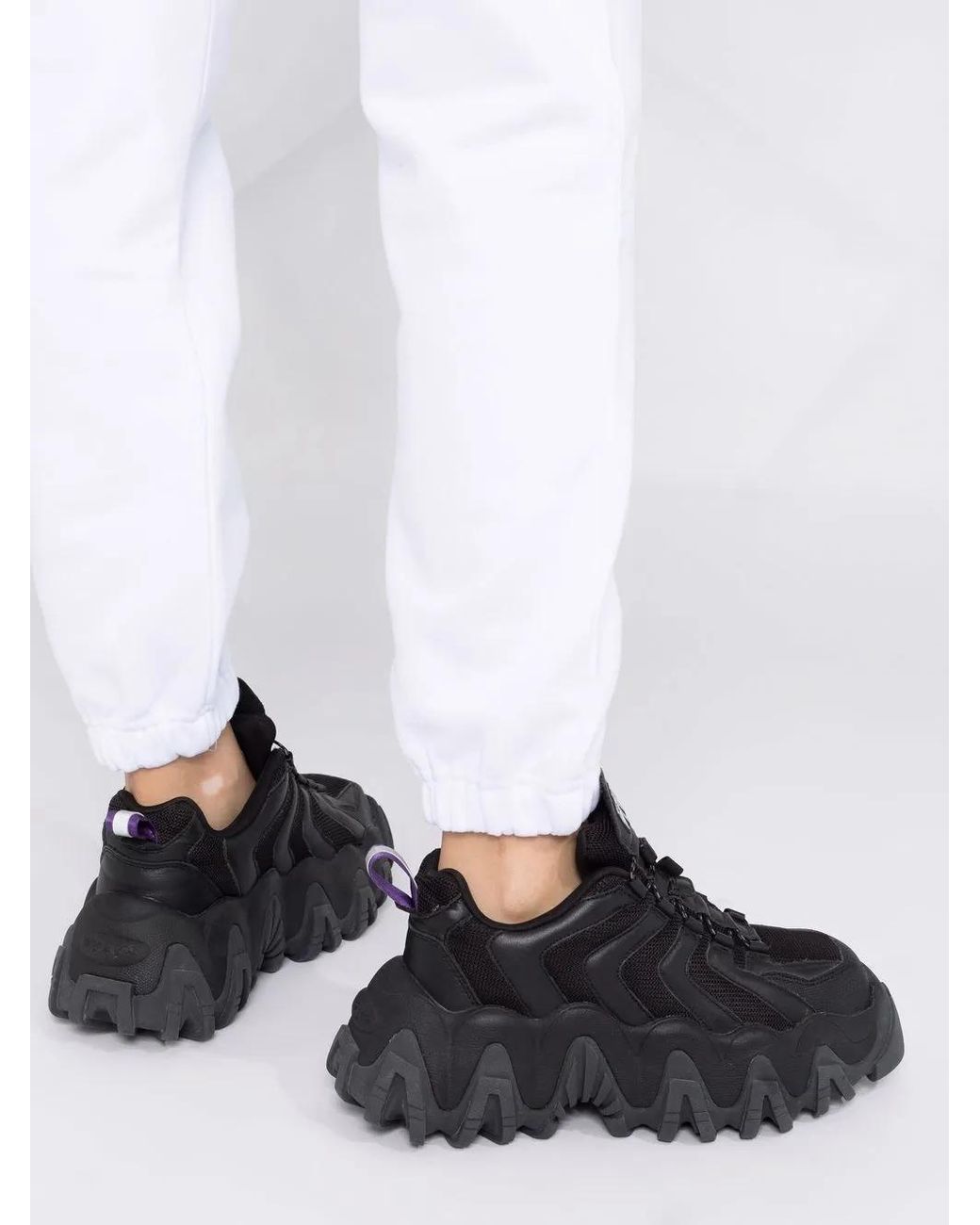 MSGM White Logo-Print Cotton Joggers