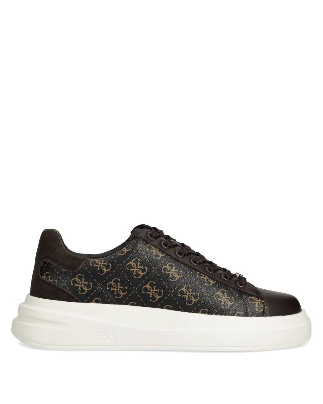 Guess Black Elba 4G Logo Sneakers for men