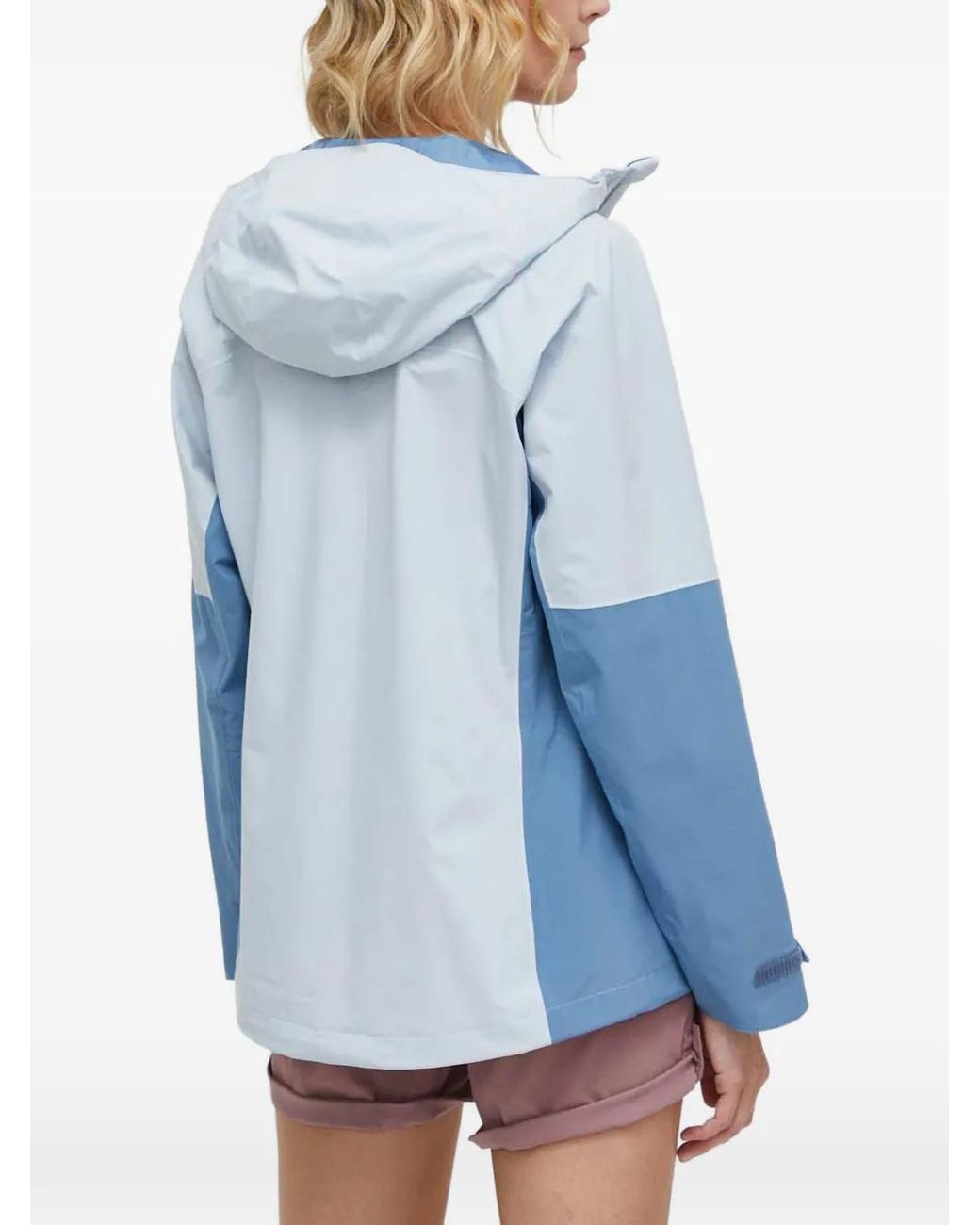 Jack Wolfskin Blue Eagle Peak Hooded Colour-Block Jacket