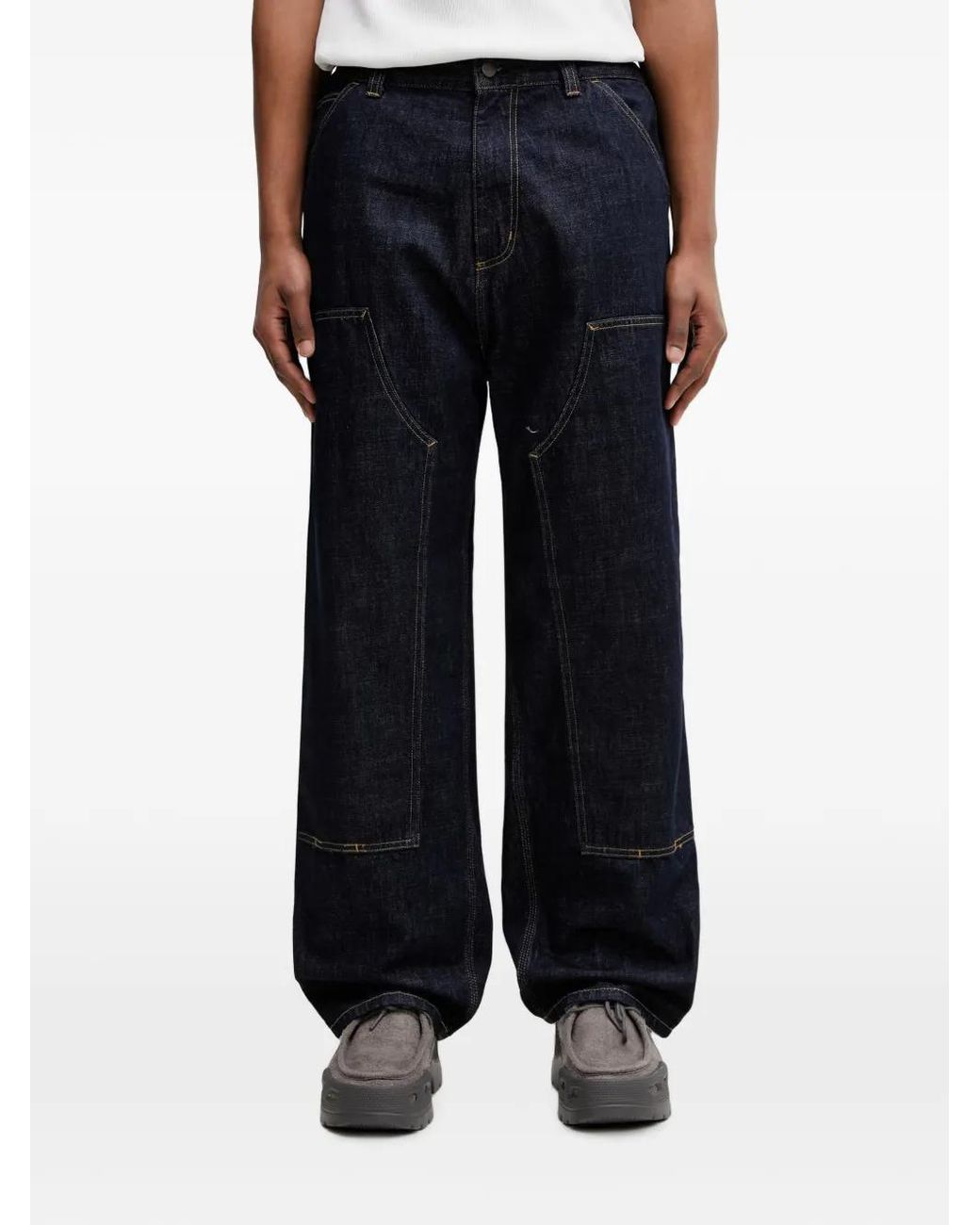 Carhartt Blue Og Double Knee Jeans for men