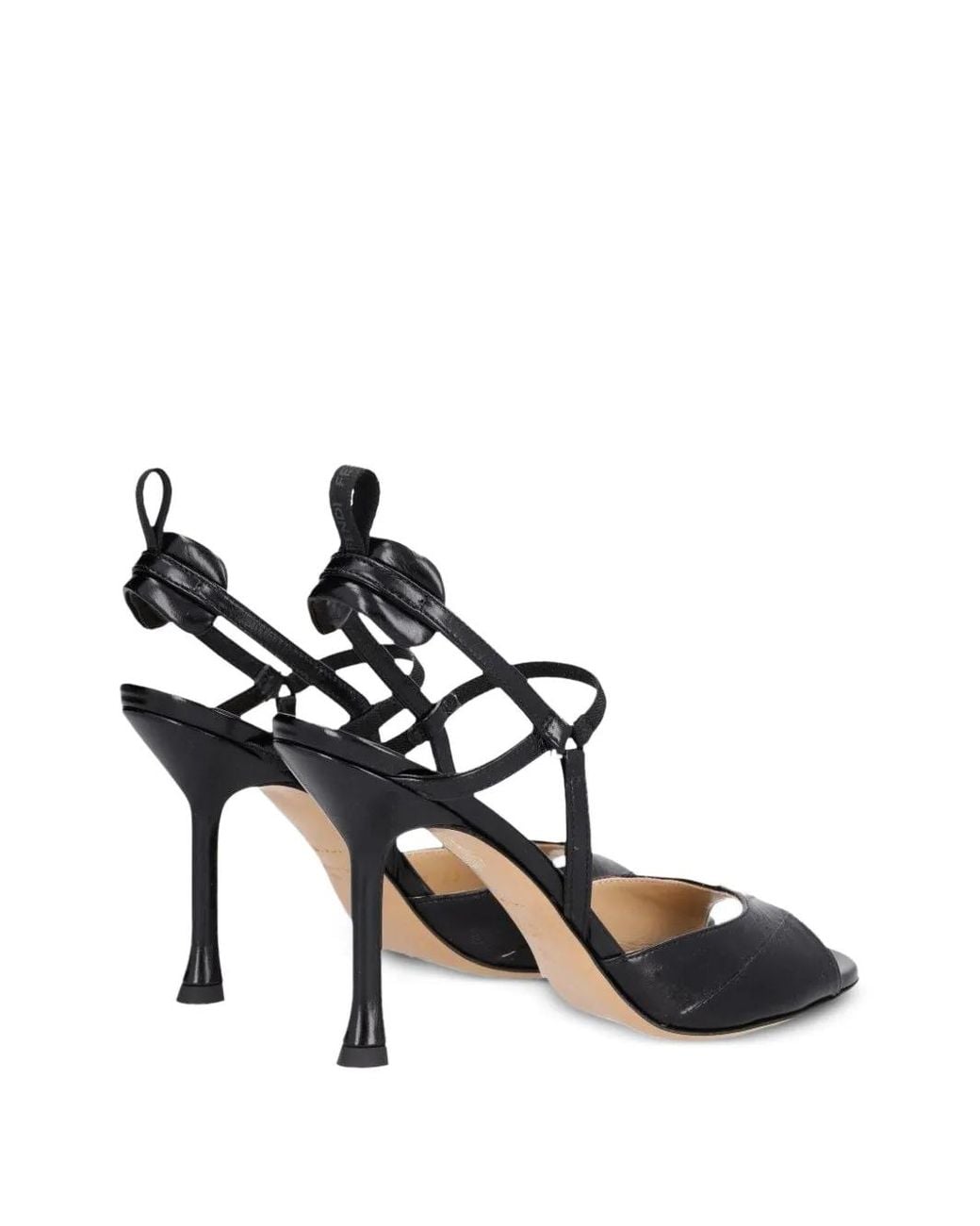 Fendi Metallic Very Colibrì Heeled Sandal