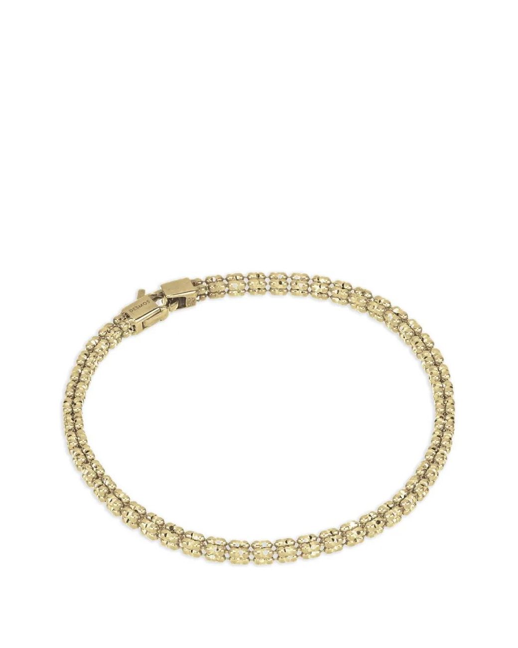 Bracciale Infinity Frames Con Perline di Desmo in Metallic