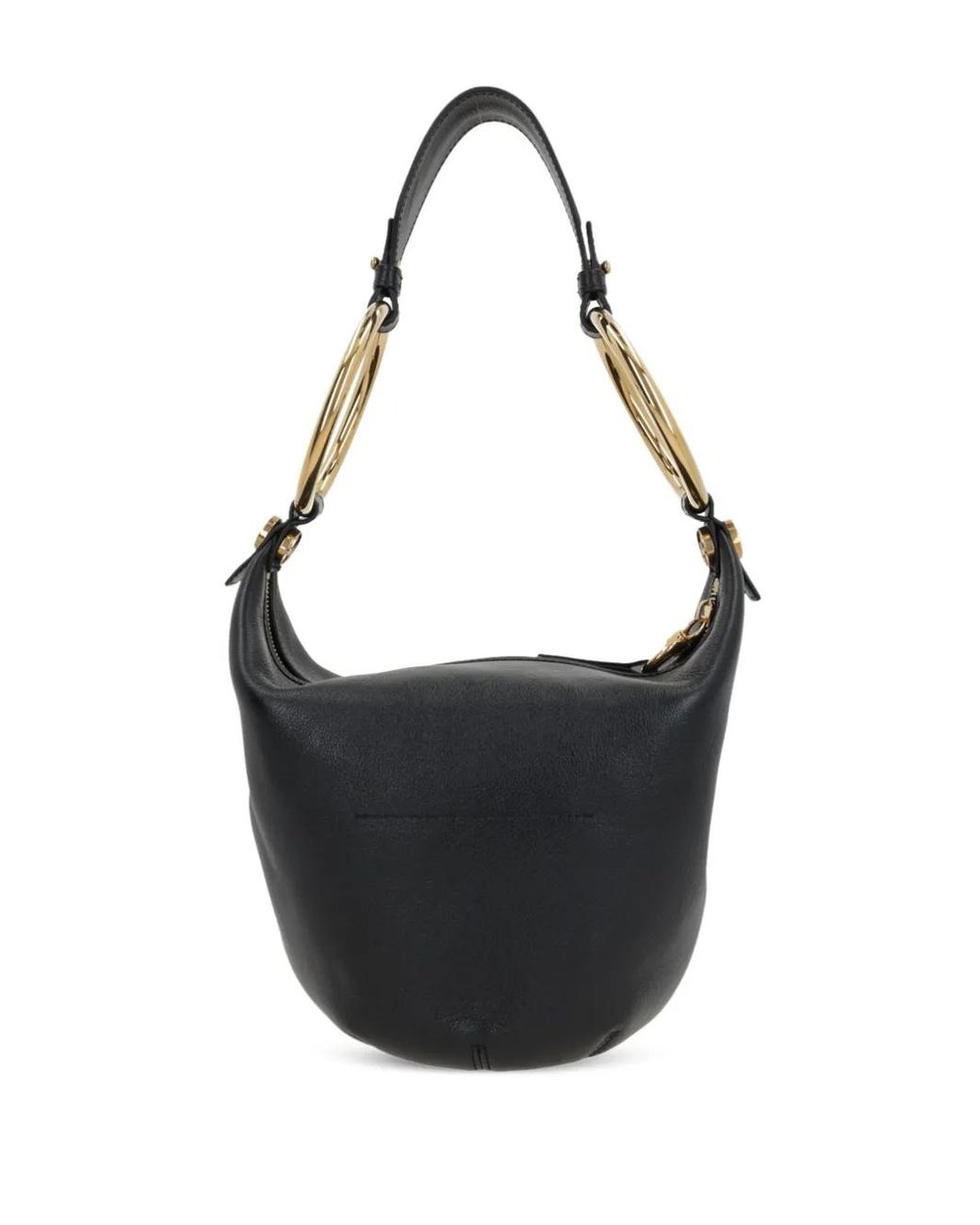 Chloé Black Leather Tote Bag