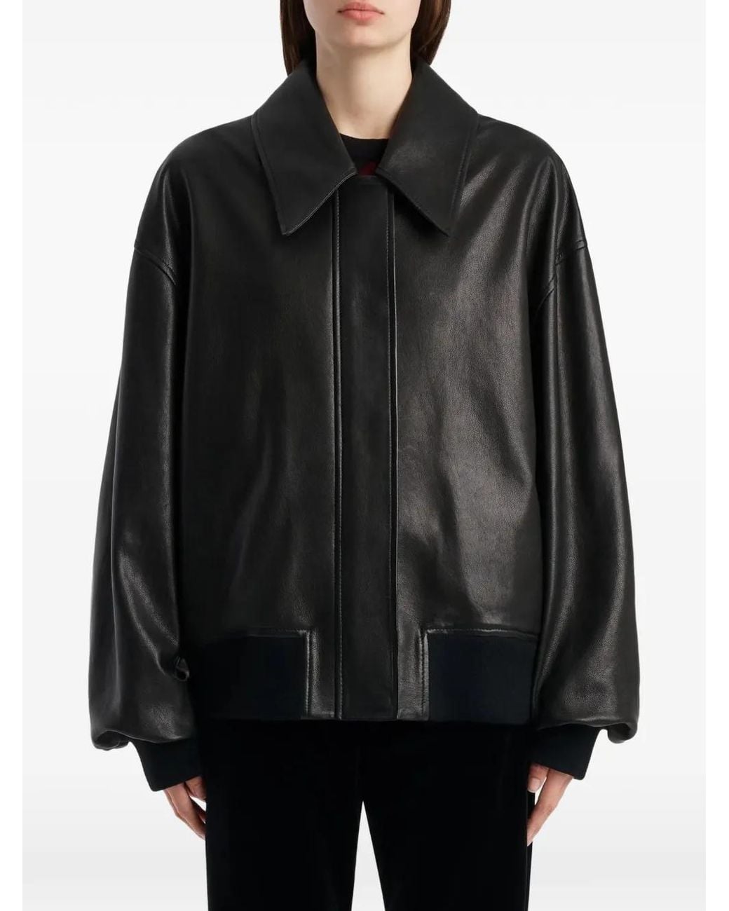 Khaite Black Aimee Jacket