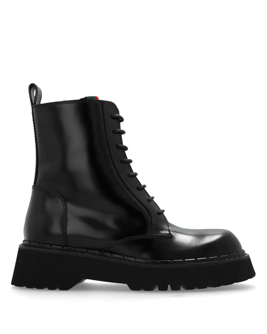 Gucci Black Leather Shoes