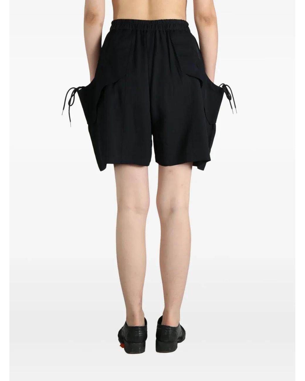 Side-Pockets Shorts Y-3 de color Black