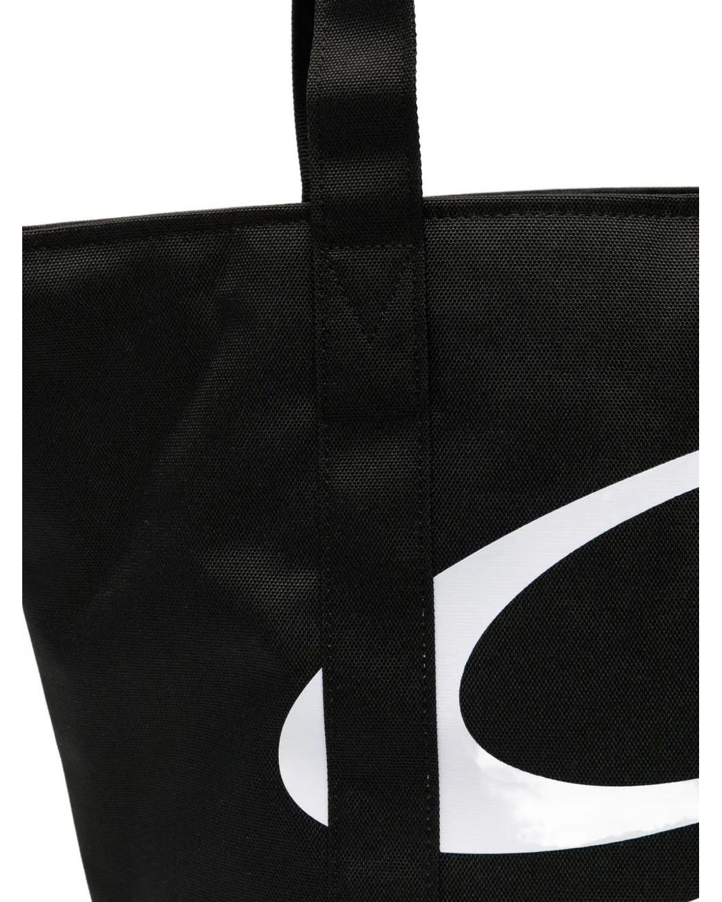 Oakley Black Logo-Print Tote Bag for men