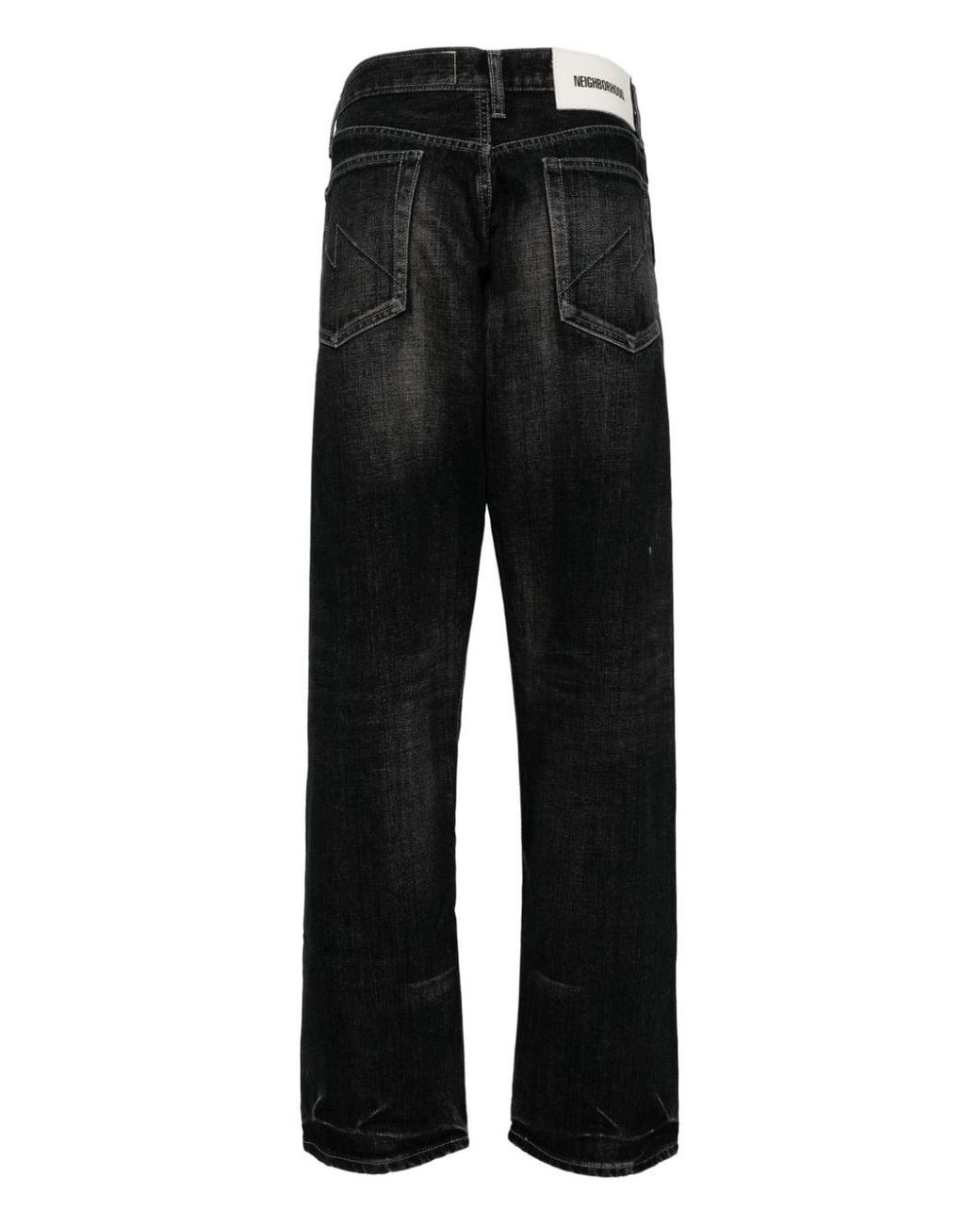 NEIGHBORHOOD Washed Denim Dp Wide Pants Indigo | HAVEN