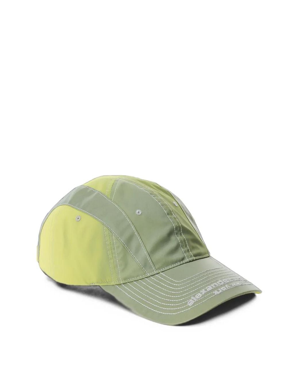 Alexander Wang Green Gradient Reflective Sport Cap