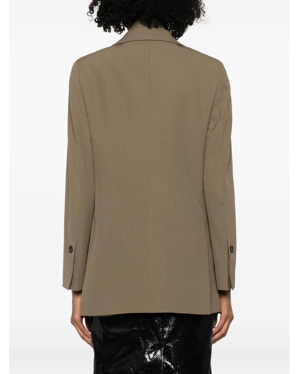 Ferragamo Natural Notched-Lapel Blazer for men