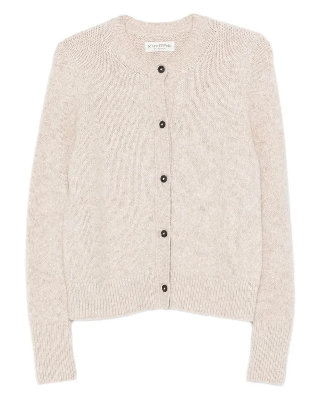 Marc O' Polo Natural Buttoned Cardigan