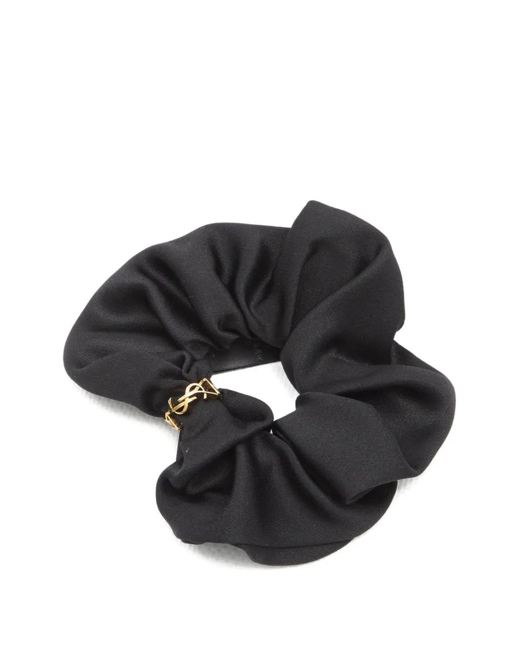 Saint Laurent Black Cassandre Hairband