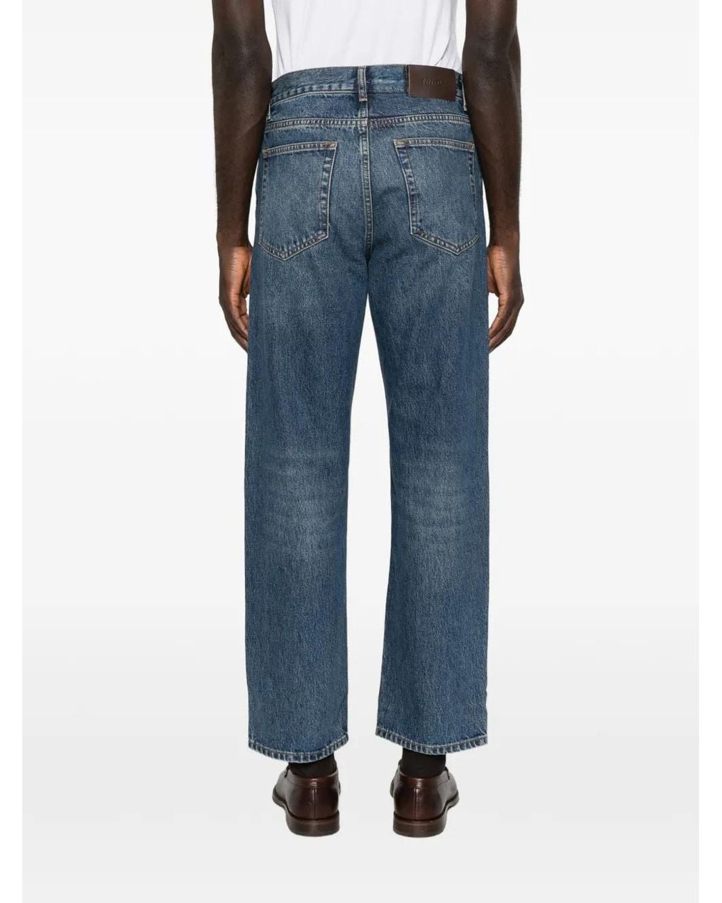 NN07 Blue Otis 1847 Straight-Leg Jeans for men