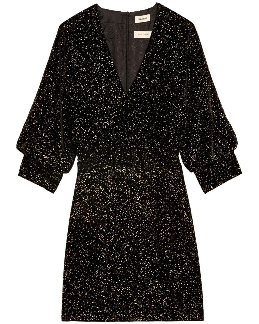 Zadig & Voltaire Black Rosli Dress